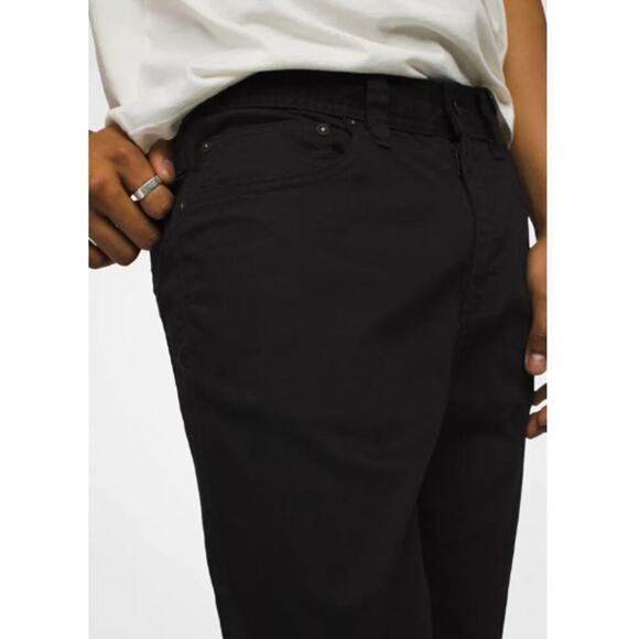 Prana Men's Black Out Slim Fit Bridger Jeans Size 31 - Picture 8 of 9